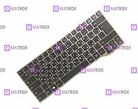 Оригинальная клавиатура Fujitsu LifeBook E743, E744, E733, E734 series, ru, black, серая рамка, подсветка