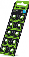 Батарейка часовая Videx AG 4/LR626 BLISTER CARD 10 шт