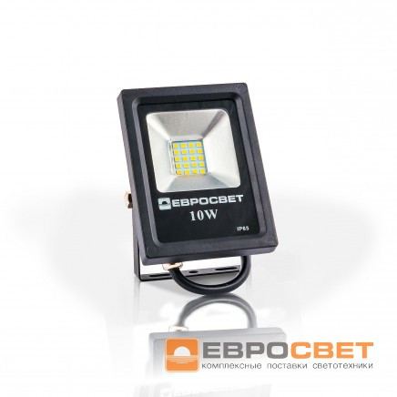 Прожектор EVRO LIGHT EV-10-01 6400 K 800 Lm SMD