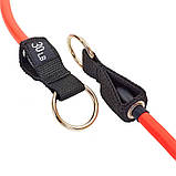 Еспандер трубчастий для фітнесу з кільцем DOUBLE CUBE DT-1002R-30LB навантаження 13.5кг, фото 2