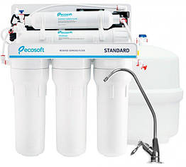 Система зворотного осмосу з помпою Ecosoft Standard 5-50P (MO550PECOSTD)