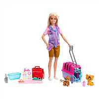 Игровой набор Mattel Барби Зоозащитница Barbie HRG50