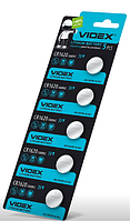 Батарейка VIDEX CR1620 BLISTER CARD 5шт