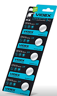 Батарейка VIDEX CR1616 BLISTER CARD 5шт