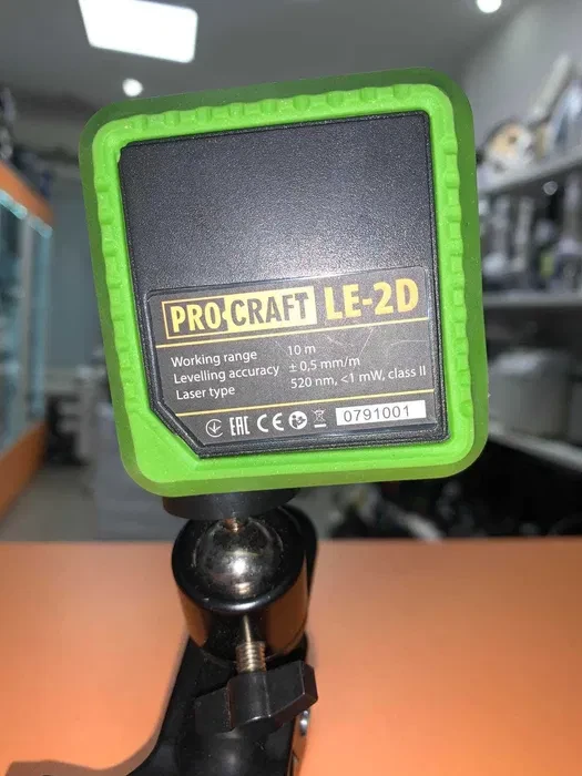 Уровень лазерный ProСraft LE-2D с зеленым диодом, Лазерные нивелиры, Автоматическое выравнивание - фото 10 - id-p2140786834