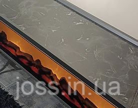 Камін + ТВ тумба модерн 220х42х57см JOSS Артік, фото 5
