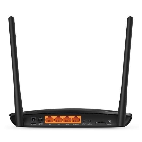 Маршрутизатор TP-LINK TL-MR200 AC750, 4G/LTE, 3xFE LAN, 1xFE WAN, MESH