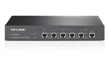 Мультисервісний Маршрутизатор TP-LINK TL-R480T+ 1xFE LAN, 3xFE LAN/WAN, 1xFE WAN