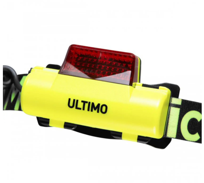 Аккумуляторный тактический фонарик налобный Mactronic Ultimo светодиодный с красным светом для туризма - фото 7 - id-p2140812890