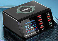 Зарядное для USB устройств Asometech 100W Quick Charge 3.0 на 9 портов