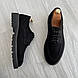 Чорні замшеві туфлі на грубій підошві 40 - 45 розмір, фото 9