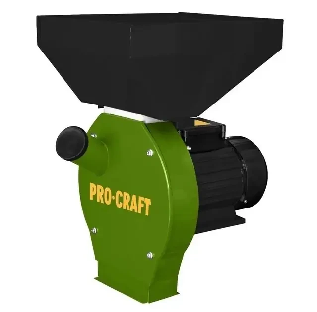 Дробилка для зерна бытовая PROCRAFT PCM3000 240 кг/ч, корморезка, кормоизмельчитель, зернодробилка молотковая - фото 2 - id-p2140789589