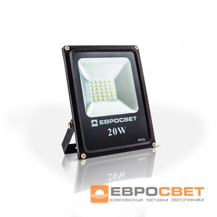 Прожектор EVRO LIGHT EV-20-01 6400 K 1400 Lm SMD