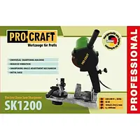 Станок для заточки цепи Procraft SK-1200 (85 Вт, 104/23/3.2 мм), Заточка цепи PROCRAFT, Точильный станок