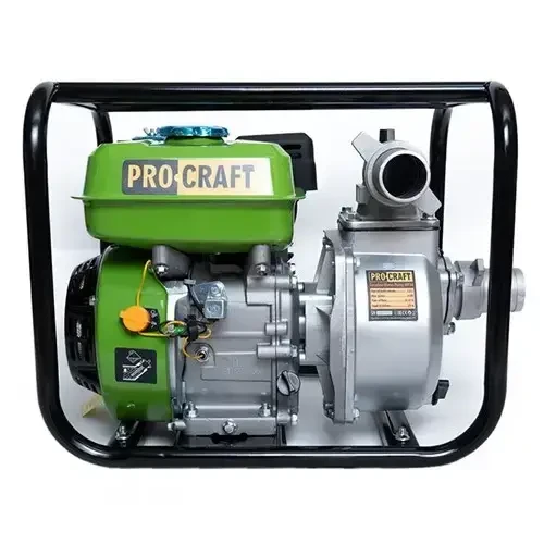 Мотопомпа бензиновая (30 куб.м/ч, 4 кВт) для чистой воды Procraft WP30, бензиновая мотопомпа Прокрафт - фото 2 - id-p2140792531