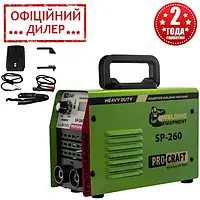 Инверторный сварочный аппарат Procraft SP260(20-260А,1.5-4.0 мм)Сварочный инвертор для дома и дачи Прокрафт