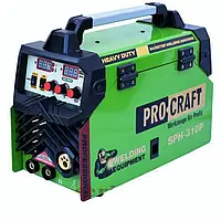 Инверторный сварочный полуавтомат Procraft SPH-310P с дисплеем, диапазон тока 20-310 А, электроды 1.6-4.0 мм