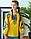 Вишиванка для дівчинки з натуральної тканини в патріотичних кольорах., фото 2