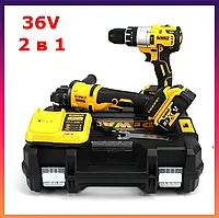 Електричний набір акумуляторних інструментів 2 в 1 DeWalt 36 V (Шурупокрут DCD996P2 + Болгарка DCG409)