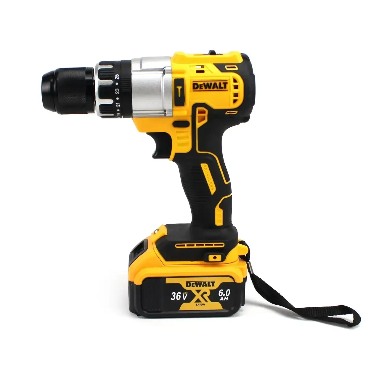 Электрический набор аккумуляторных инструментов 2в1 DeWalt 36V (Шуруповерт DCD996P2 + Болгарка DCG409) - фото 10 - id-p2140808562