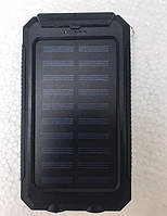 Павербанк Бронированый солнечный POWER BANK SOLAR 20000 МАЧ, ЧЕРНЫЙ, 2 X USB