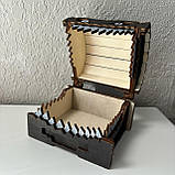 Скринька монстр із дерева 12 см, фото 10