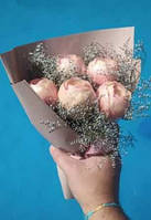 Шоколадний букет із троянд солодкий подарунок роз