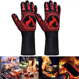 Рукавички Terex 800° термостійкі, для мангала, захист від високих температур, для барбекю