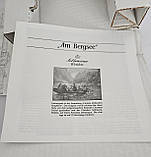 Колекційна, Порцелянова тарілка біля гірської річки, фото 4