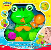 Игрушка для купания BeBeLino Забавный лягушонок