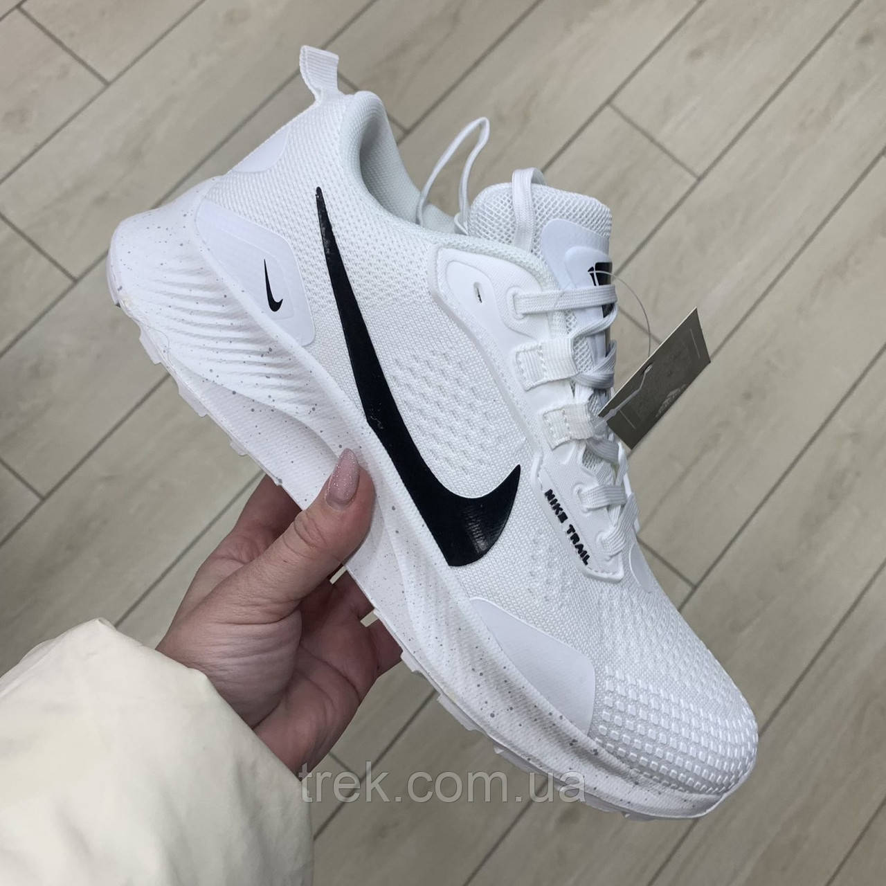 Кросівки чоловічі текстильні білі /10587/-44р, фото 1