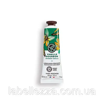 Крем для рук Yves Rocher Бурбонська ваніль 30мл, фото 1