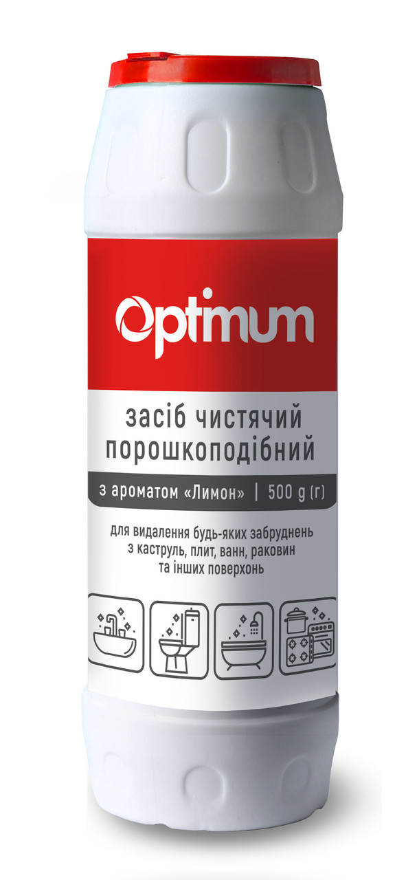 Ч/з універсальний 500г "OPTIMUM" лимон 20/ящ