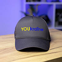 Кепка Pobedov Trucker Cotton - YOUkraine, Антрацит