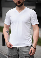Чоловіча футболка Білий (XL), футболка стильна, футболка для чоловіків DAYK