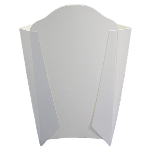 PLFW3 Упаковка для картоплі фрі картона біла MAXI (50/2000)