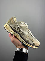 Женские кроссовки Nike Zoom Vomero 5 в сетку бежевые Найк Зум Вомеро 5 весенние
