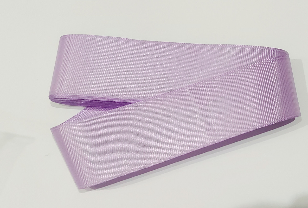 Тасьма стрічка репсова широка Стрічка репсова 4 см 40 мм, бузкова. Туреччина