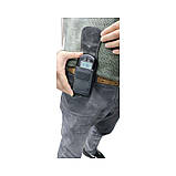 Дозиметр DSG-23 індивідуальний, накопичувач дози, з телескопічною штангою і чохлом для кріплення на пояс, фото 8