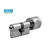 Цилиндр WILKA W3605 B 90мм 50х40Т никель язычок 3ключа