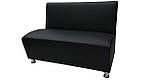 Диван Hit 120 см для кафе, ресторанів, барів, кальяних, зон очікування або відпочинку. Чорний (колір 2230), фото 3