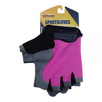 Велосипедные перчатки детские, размер L (розовый) [tsi236370-TCI]