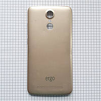 Задняя крышка Ergo A551 Sky 4G для телефона оригинал с разборки Gold