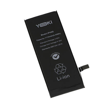 Високоякісний акумулятор Yoki Li-ion 1715 mAh для Apple iPhone 6S, фото 2