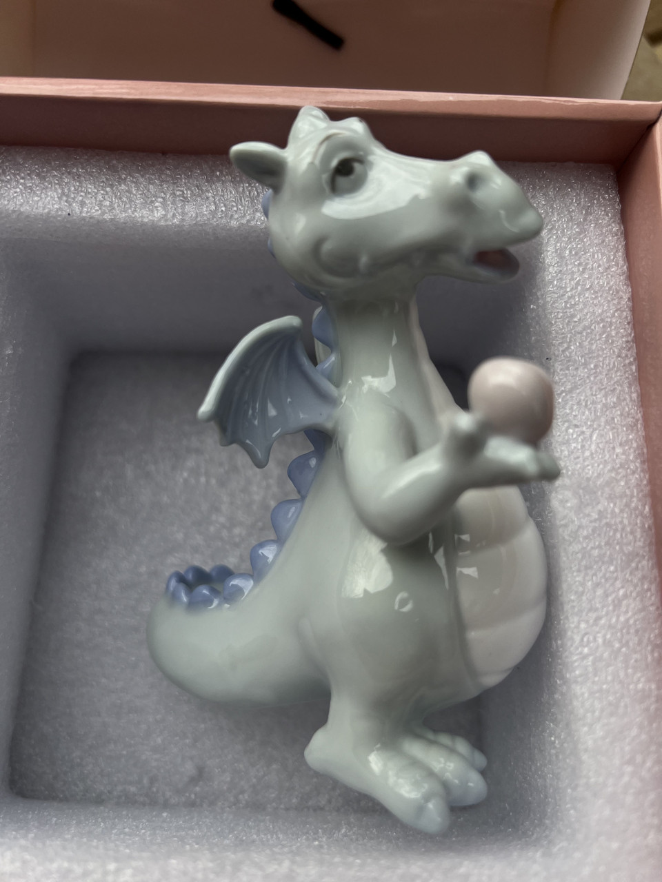 Статуетка порцелянова Pavone Дракон символ року 10 см 1104330, фото 1