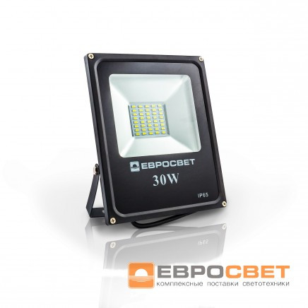 Прожектор EVRO LIGHT EV-30-01 6400 K 2100 Lm SMD