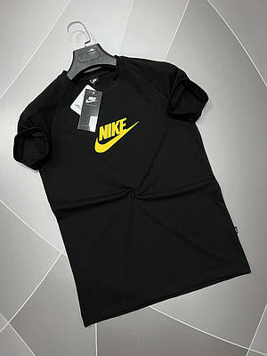 Футболка Nike чоловіча S-XXL, S, Чорний