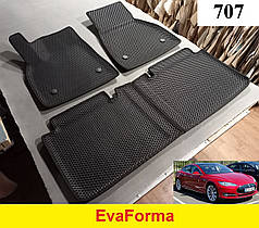 3D килимки EvaForma на Tesla Model S '12-21, 3D килимки EVA
