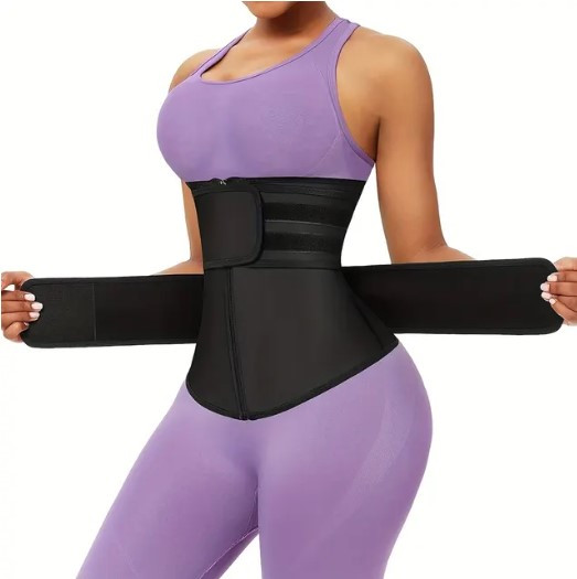 Неопреновий пояс-триммер для корекції фігури, пояс для фітнесу, L