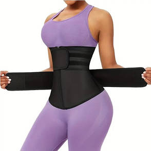 Неопреновий пояс-триммер для корекції фігури, пояс для фітнесу, L, фото 1